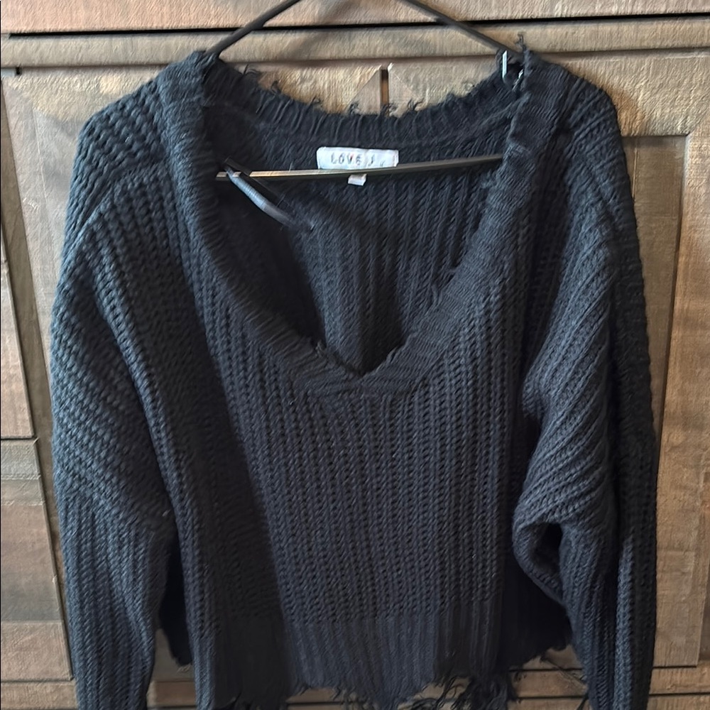Love J Black Women's Sweater